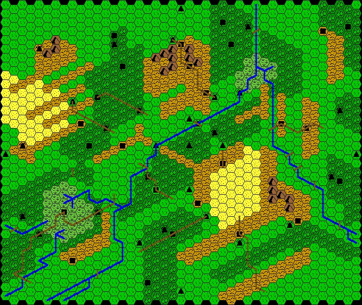 Redrawn Outdoor Survival Map